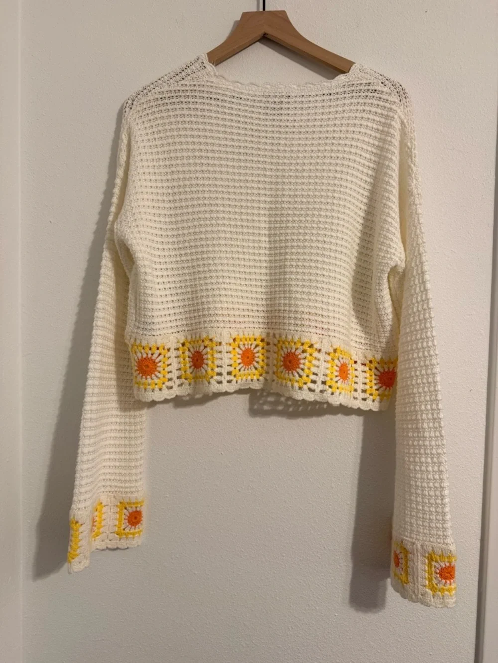 NWOT Crochet Long Sleeve